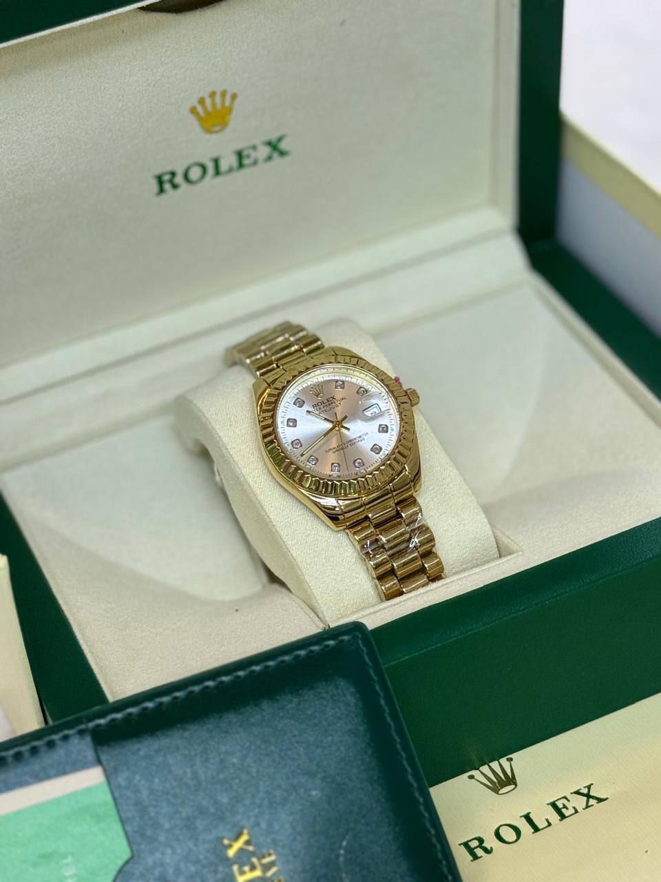 ROLEX 🆕 LADIES 
GOOD QUALITY 💯
60 dhs🪙💕

Zain133
♥️♥️♥️