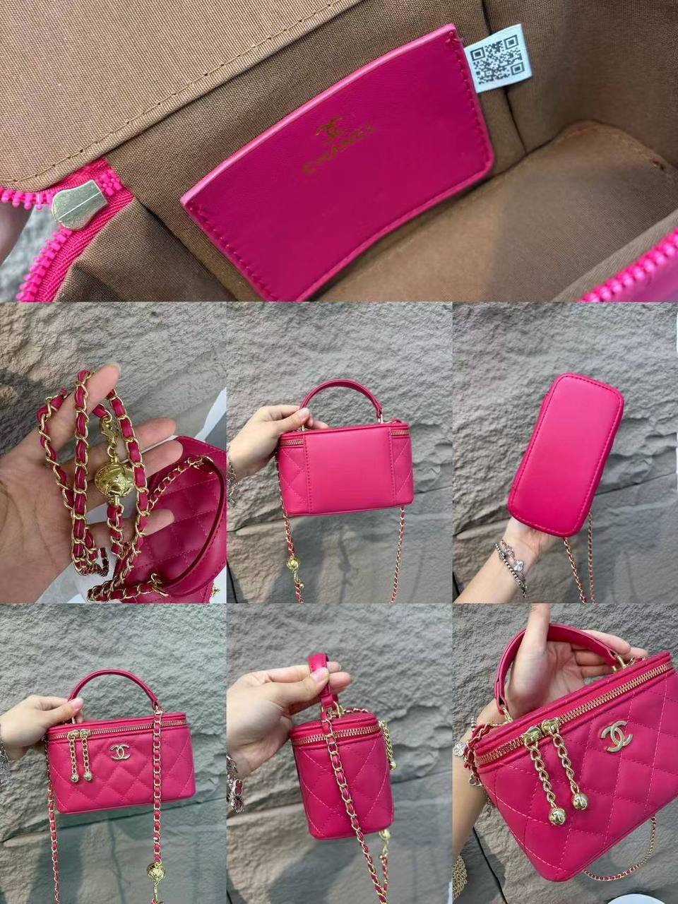 Chanel ᴠᴀɴɪᴛʏ ʙᴀɢ
ᴄʜᴀɪɴ ᴄʀᴏss ʙᴏᴅʏ ʙᴀɢ
ᴡɪᴛʜ ᴄɪʀᴄʟᴇ ᴄʜᴀɪɴ ʟᴏᴄᴋ
ɢᴏʟᴅ ʜᴀʀᴅᴡᴀʀᴇ
ᴄʜᴀɪɴ ʙᴇʟᴛ sᴛʀᴀᴘ 
sɪᴢᴇ: 18 cm
ᴡɪᴛʜ BOX
🎁🎁🎁

70 dhs✅

Zain31
♥️♥️♥️