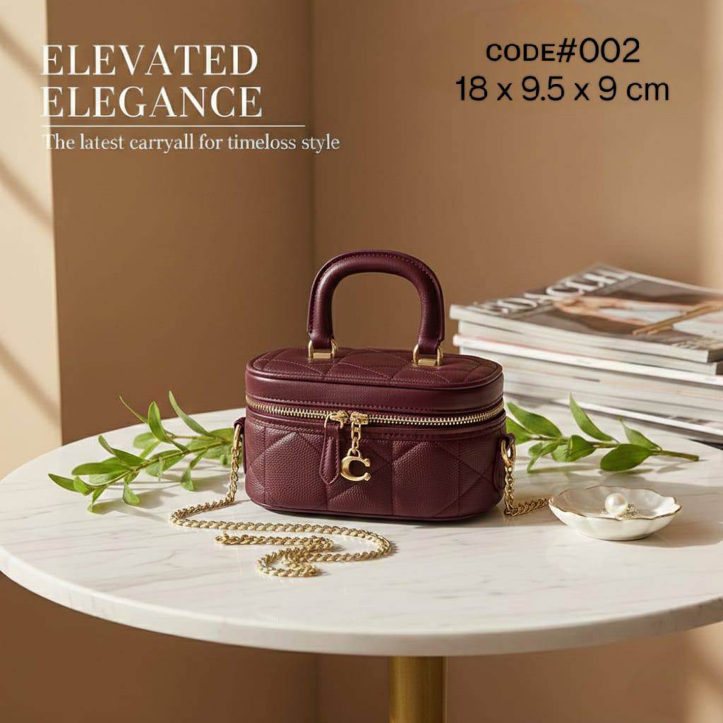 COACH ᴠᴀɴɪᴛʏ ʜᴀɴᴅʙᴀɢ
ɢᴏʟᴅ ᴄʜᴀɪɴ ʙᴇʟᴛ sᴛʀᴀᴘ
sɪᴢᴇ : 18 cm
ᴡɪᴛʜ BOX
🎁🎁🎁

75 dhs❣️

Zain31
♥️♥️♥️