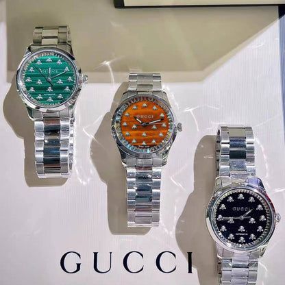 Gucci
 watch for ladies 
good quality
260 dhs❣️

Zain59
♥️♥️♥️