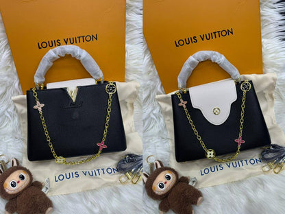 LV Capitalcines 

Finish quality +box🎁

Size : 27 * 19 cm
95 dhs🇦🇪🇦🇪

 with box🎁

Zain115
♥️♥️♥️
