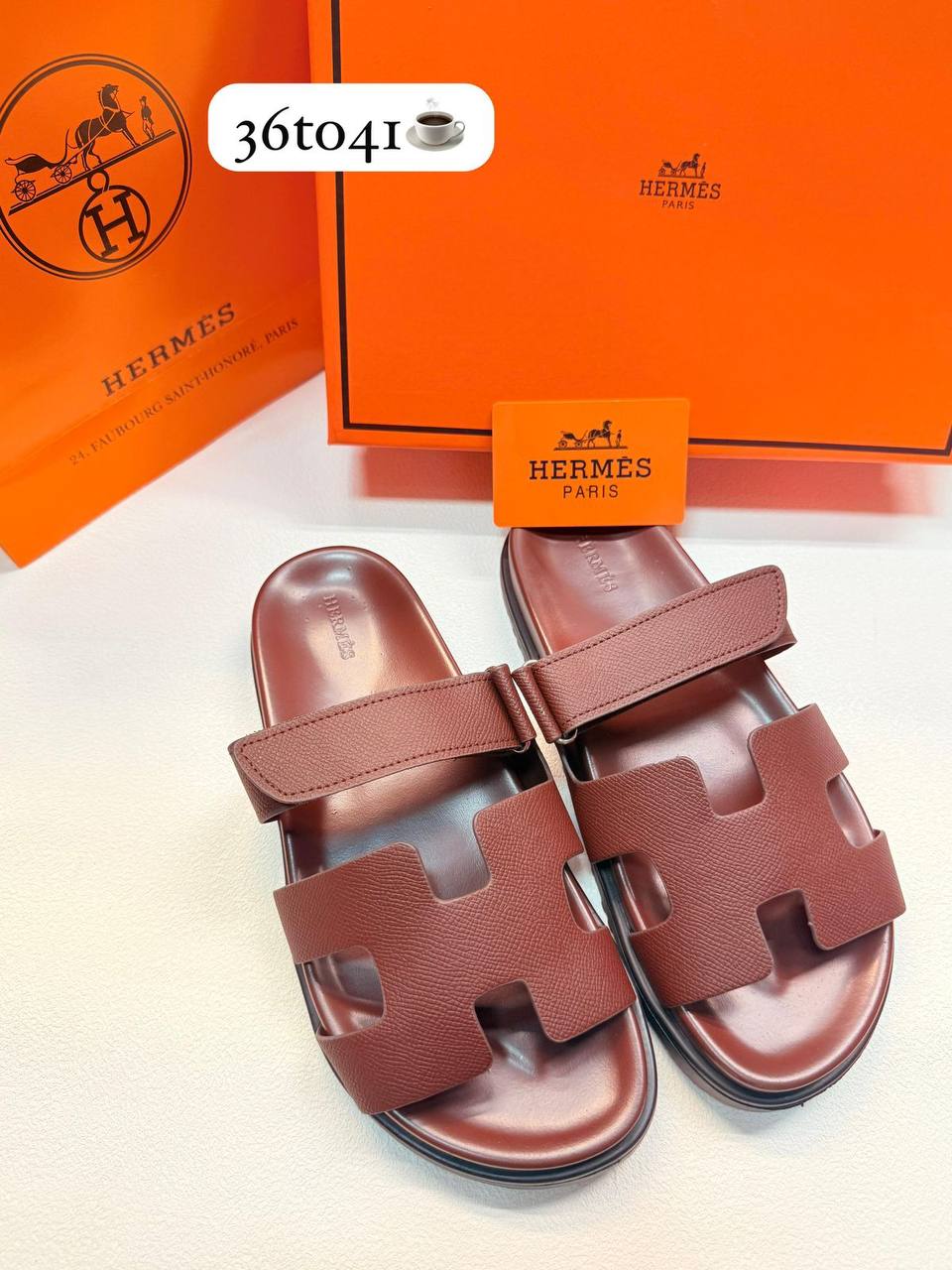Hermes unisex
Size 36to41
Size 42to45
95 dhs✅

Zain236
♥️♥️♥️