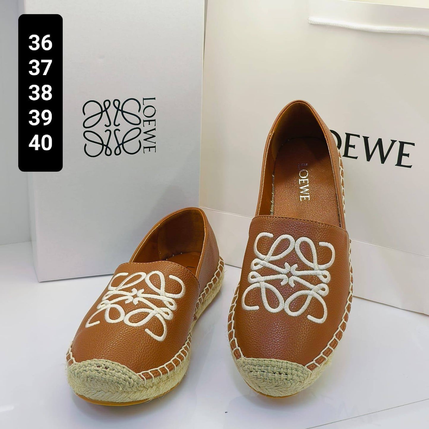 LOEWE SHOES
GOOD QUALITY
85 dhs❣️

Zain40
♥️♥️♥️