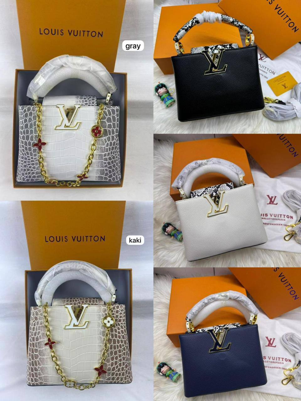 🌹 LV Capitalcines
1️⃣ First Quality +🎁
Size : 21 * 15 cm
110 dhs✅
 with box🎁

Zain115
♥️♥️♥️