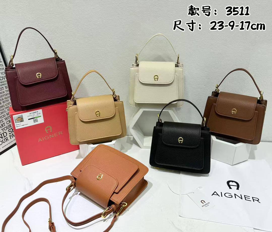 Aigner
115 dhs❤️
SIZE：23cm
High-quality product 

with box
🎁🎁🎁

Zain35
♥️♥️♥️