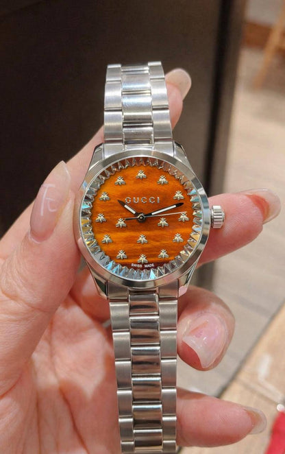 Gucci watch for ladies 
good quality 
260 dhs🌺

Zain59
♥️♥️♥️