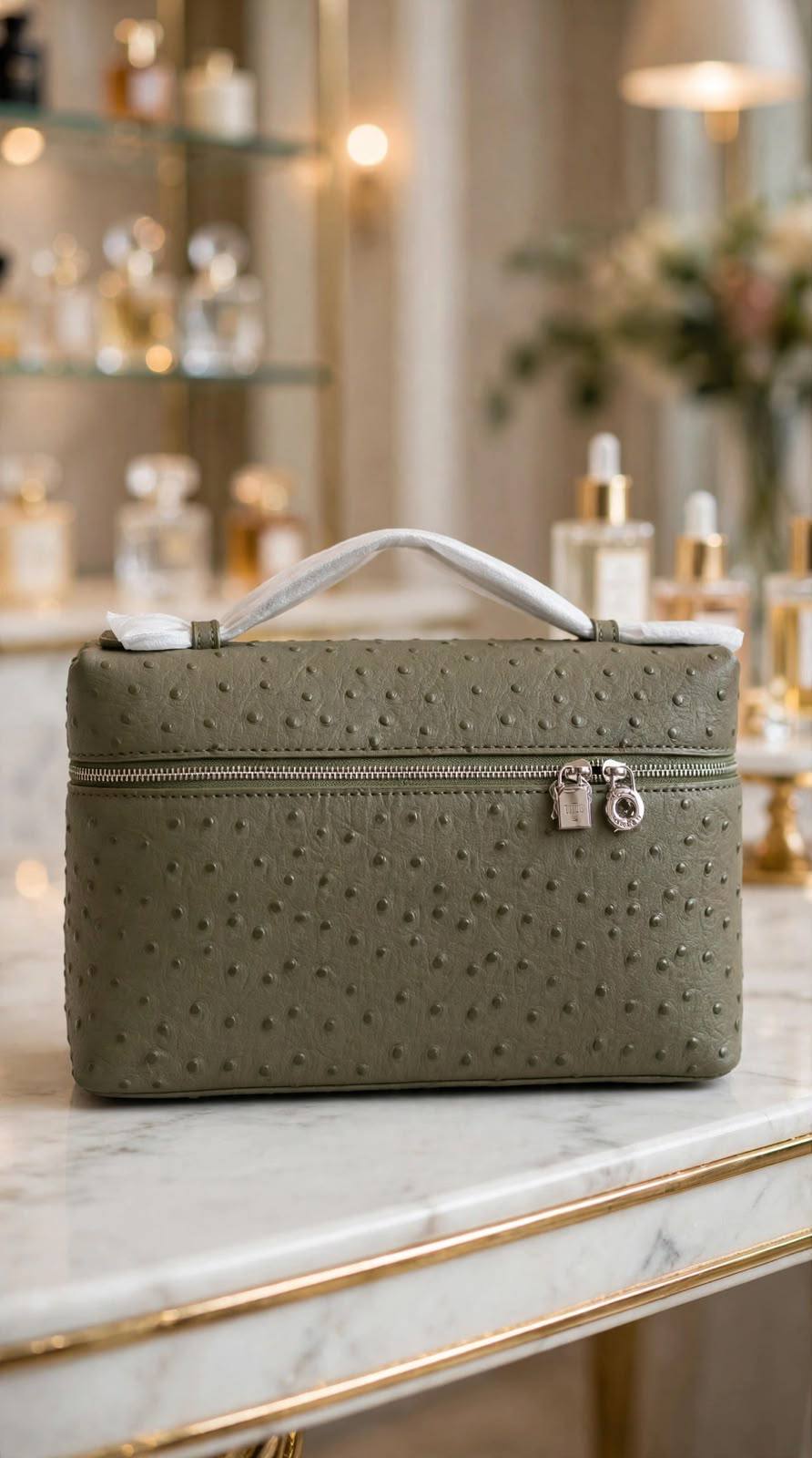 Loro Piana

 Extra pocket Ostrich

Master quality
27cm 
with box
270 dhs🇦🇪🇦🇪

Zain95 
♥️♥️♥️