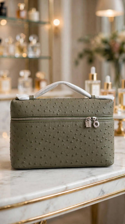 Loro Piana

 Extra pocket Ostrich

Master quality
27cm 
with box
270 dhs🇦🇪🇦🇪

Zain95 
♥️♥️♥️