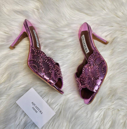AQUAZZURA 
280 dhs✅
*SIZE  36   TO   41*

Zain224
♥️♥️♥️