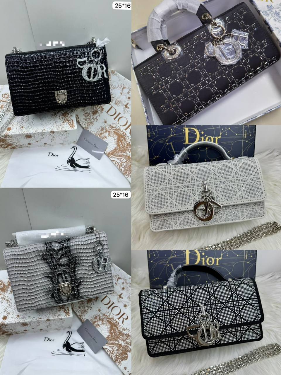 💎 Lady  Dior
1️⃣ First Quality +🎁
Size: 26 ~ 21 cm
95 dhs🇦🇪🇦🇪
with Box🎁

Zain115
♥️♥️♥️