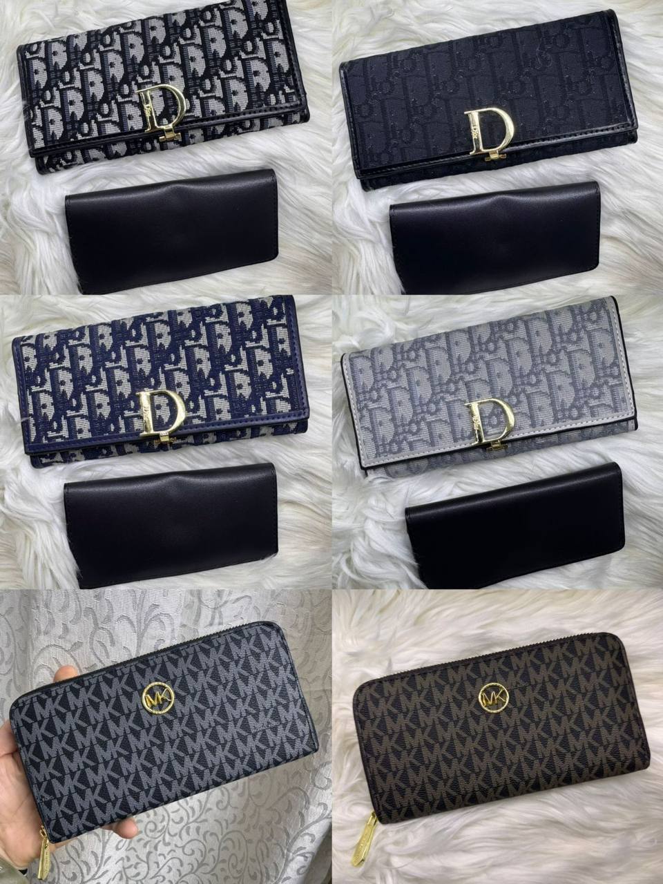 💝 Mk / Dior wallet
1️⃣ First quality 
Size : 19.5 * 9.5 aed
40 dhs✅

Zain115
♥️♥️♥️