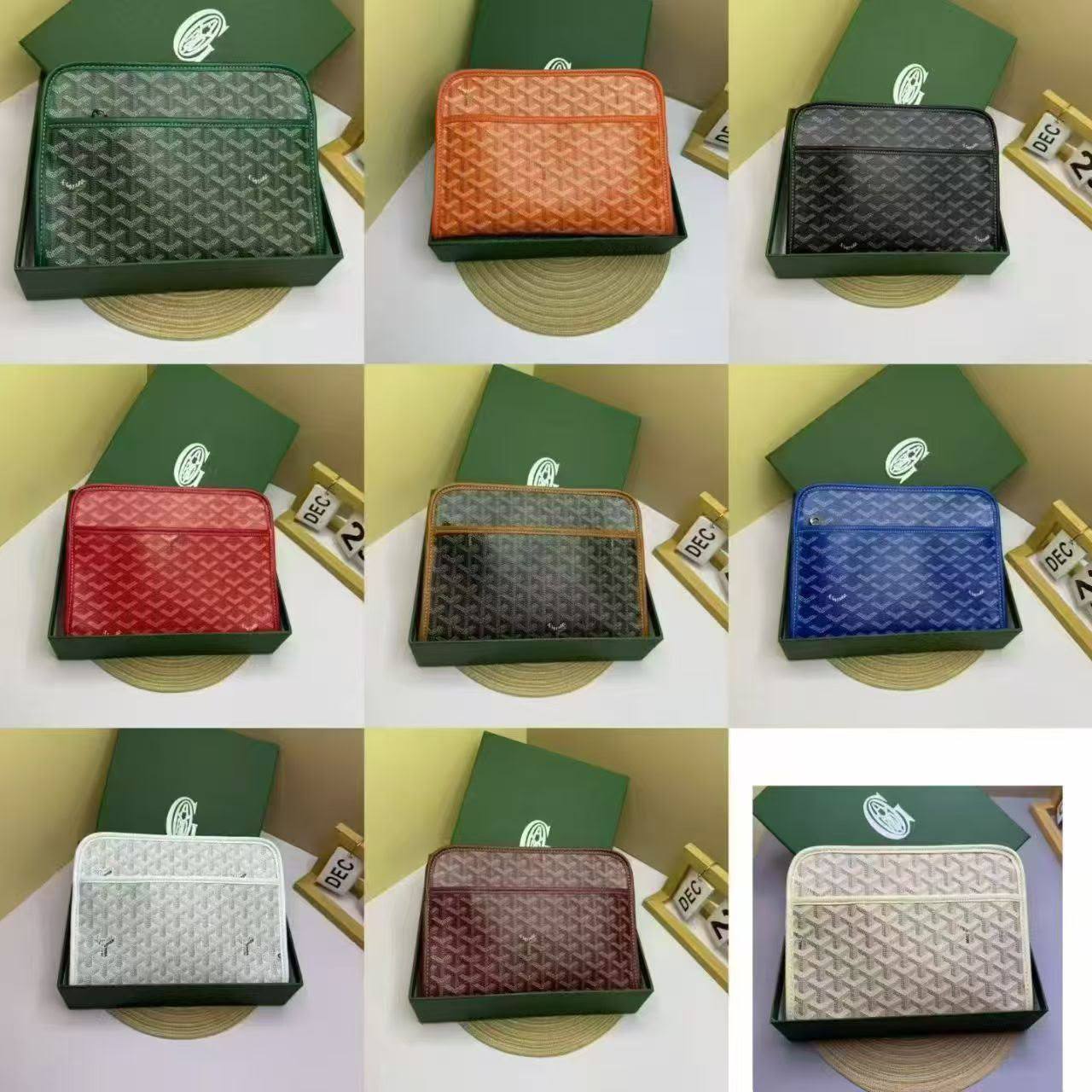 Goyard

AVAILABLE 

CLUTCH 

WITH BOX 

90 dhs🇦🇪

Zain169
♥️♥️♥️