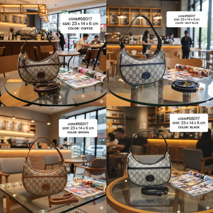 GUCCI ʜᴀʟғ ᴍᴏᴏɴ
ʟᴏᴏᴘ sʜᴏᴜʟᴅᴇʀ ʙᴀɢ
ᴡɪᴛʜ ʟᴏɴɢ ʙᴇʟᴛ sᴛʀᴀᴘ
sɪᴢᴇ : 23 cm

70 dhs🪙🌨️

Zain31
♥️♥️♥️