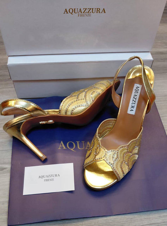 Aquazzura 
Size 36 To 41
120 dhs✅

Zain120
♥️♥️♥️