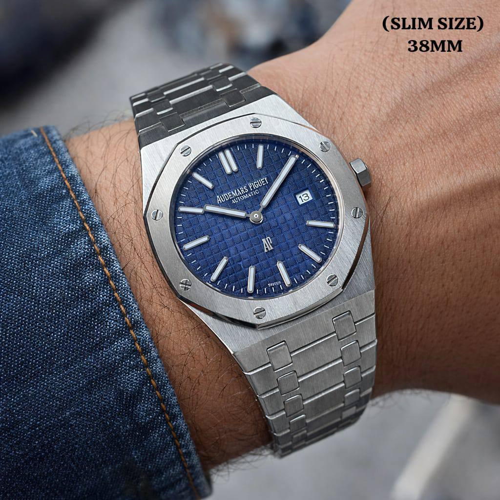 Ap watch for men 
good quality (SLIM SIZE 38mm) 
260 dhs❣️

Zain59
♥️♥️♥️