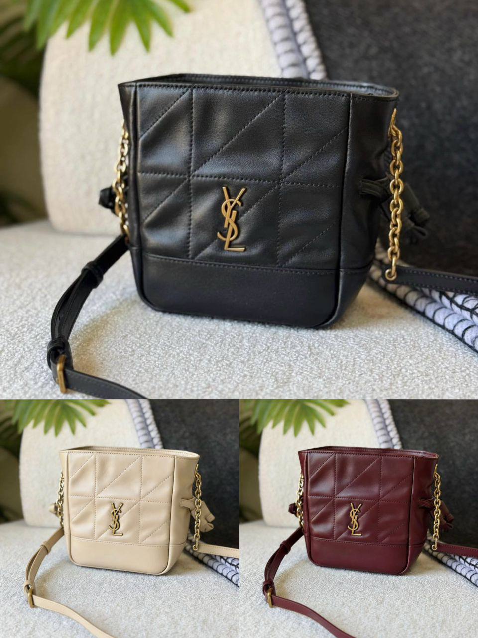 YSL
110 dhs🗽
SIZE：26×18×12.5cm
Good quality 

with box
🎁🎁🎁

Zain35
♥️♥️♥️
