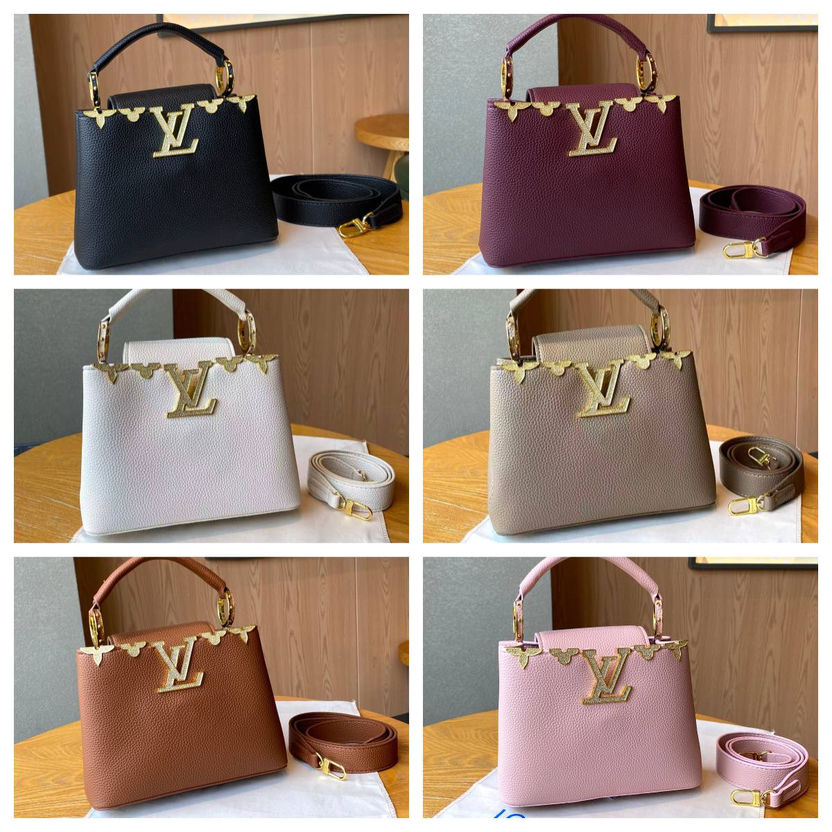 LV

Best quality 
with box

125 dhs🇦🇪♥️

size 22CM

Zain290
♥️♥️♥️