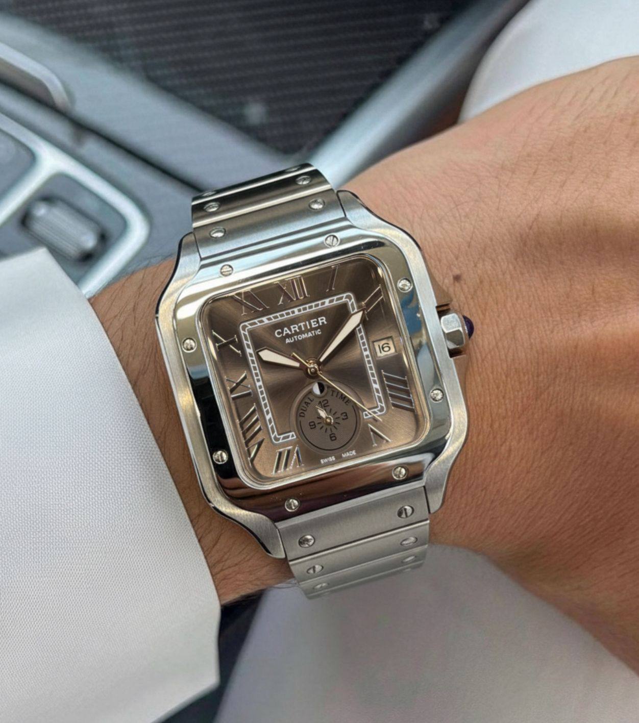 Cartier watch for men good quality automatic 
280 dhs🇦🇪🇦🇪

Zain59
❣️❣️❣️