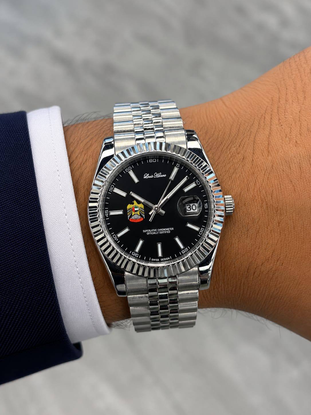 Louis Hilano 
watch for men 
good quality 
270 dhs✅

Zain59
♥️♥️♥️