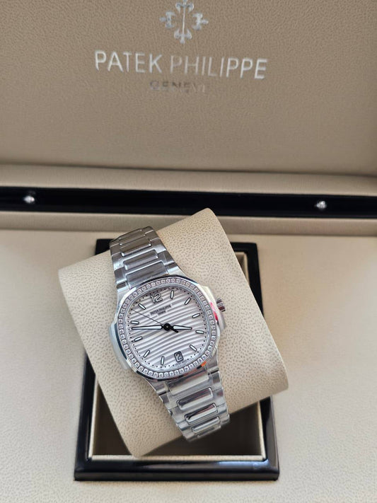 PATEK PHILIPPE AQUANAUT 
Swiss Movement🇨🇭
Water Resistant 💧
Sapphire Crystal 
Super Master Quality 
With Original Box  📦🛍️
For Price 👇 WhatsApp✅
0568585901 
0507557372
0552275751 Owner Zain 👌

Zain282
♥️♥️♥️