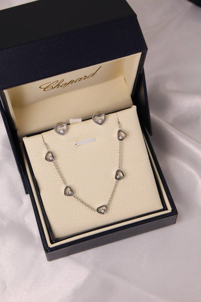 Chopard

 Happy Diamond Choker Necklace & EARINGS

18K gold , white Gold & Chmpn Gold Plated

Super Master Quality 

For Price 👇 WhatsApp✅
0568585901 
0507557372
0552275751 Owner Zain 👌

Zain106
♥️♥️♥️