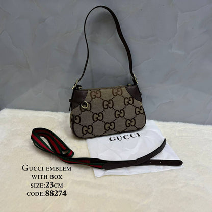 Gucci ᴏᴘʜɪᴅɪᴀ ᴇᴍʙʟᴇᴍ
Sʜᴏᴜʟᴅᴇʀ/ʀᴇᴍᴏᴠᴀʙʟᴇ sᴛʀᴀᴘ
ᴡɪᴛʜ ʙᴏx
🎁🎁🎁

ʟᴇᴀᴛʜᴇʀ
sɪᴢᴇ:𝟐𝟑ᴄᴍ
115 dhs✅

Zain56
♥️♥️♥️