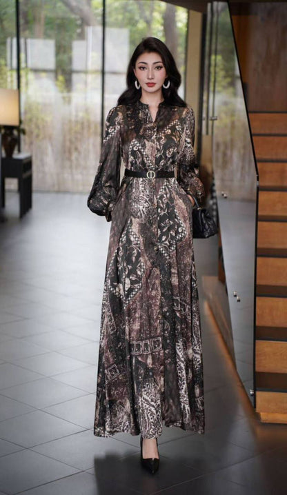 Silk long dress 
M L XL XXL 3XL
130 dhs✅

Zain295
♥️♥️♥️