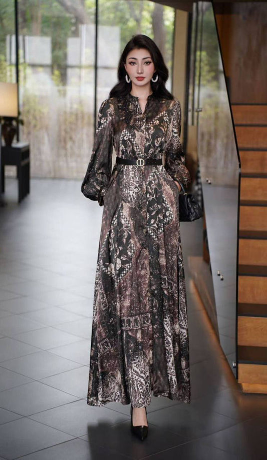 Silk long dress 
M L XL XXL 3XL
130 dhs✅

Zain295
♥️♥️♥️