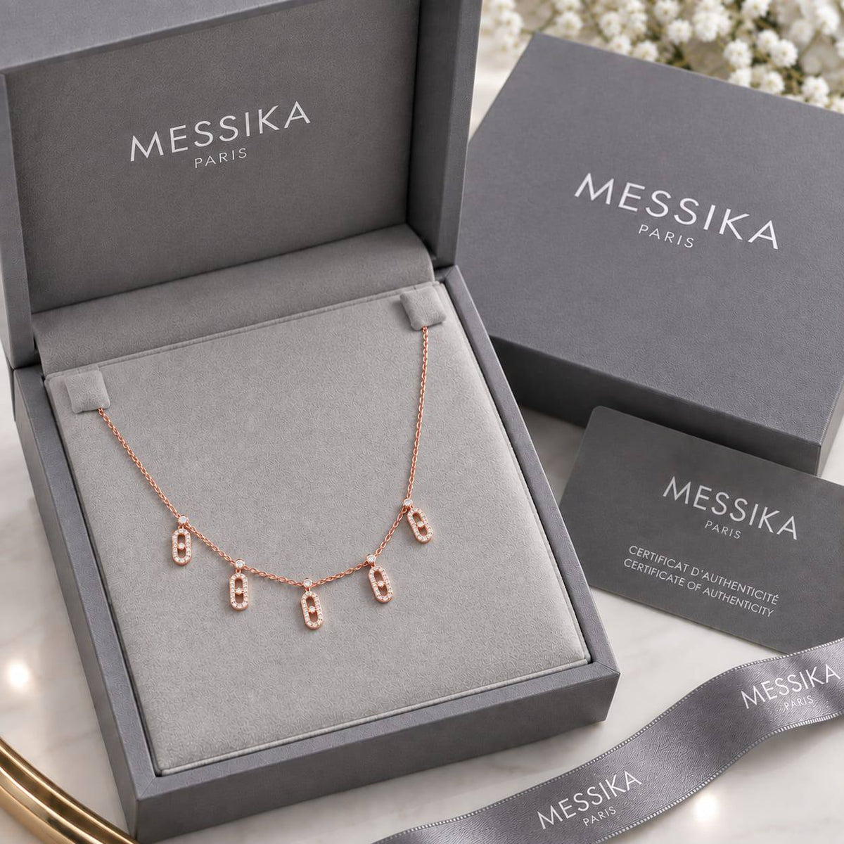 MESSIKA😍

NECKLACE 🦋

Master quality 💯  
140 dhs🇦🇪🇦🇪🇦🇪

Zain312
♥️♥️♥️