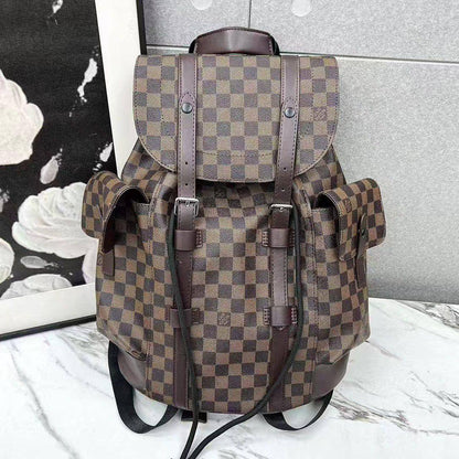 🎒 Goyar / LV backpack 
 1️⃣ First quality 
Size : 42 * 32 * 13 cm
110 dhs❣️

Zain115
♥️♥️♥️