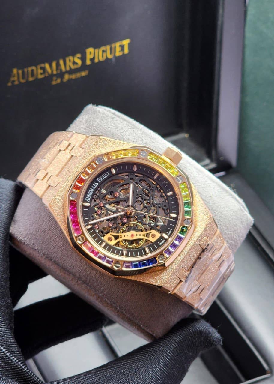 Ap watch 
for men 
good quality 
automatic
350 dhs🪙💕

Zain59
♥️♥️♥️
