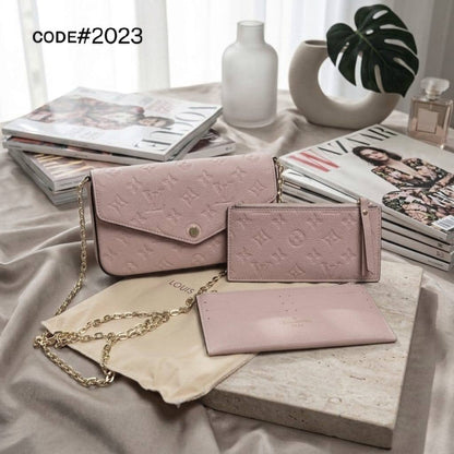 LV
ғᴇʟɪᴄɪᴇ́ ᴍᴏɴᴏɢʀᴀᴍ
ʜᴀs ɢᴏʟᴅ ᴄʜᴀɪɴ ʙᴇʟᴛ
sɪᴢᴇ : 22 cm
ᴡɪᴛʜ BOX
🎁🎁🎁

70 dhs✅

Zain31
♥️♥️♥️