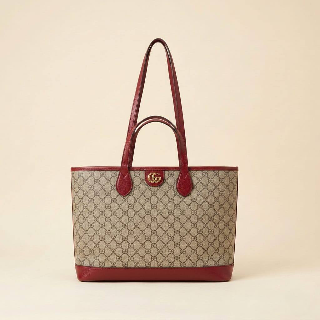 GUCCI ᴏᴘʜɪᴅɪᴀ ᴍᴇᴅɪᴜᴍ
ᴛᴏᴛᴇ ʙᴀɢ GG sᴜᴘʀᴇᴍᴇ
ɢᴏʟᴅ ʜᴀʀᴅᴡᴀʀᴇ
sɪᴢᴇ: 40 cm
ɴᴏ ʙᴏx

80 dhs✅

Zain31
♥️♥️♥️