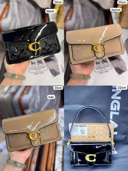 ✨ Coach Tabby ✨
1️⃣ First quality ＋🎁
Small Size : 22~20 * 11 * 7 cm

80 dhs🇦🇪

with box🎁

Zain115
♥️♥️♥️