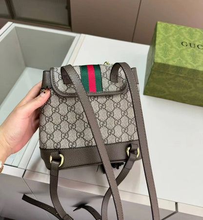 GUCCI BACKPACK 
 GOOD QUALITY 

WITH BOX 
🎁🎁🎁

95 dhs✅

Zain295
♥️♥️♥️