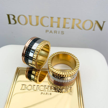 BOUCHERON 😍
Ring 💍 available size👇
6,7,8,9
Master quality 💯
With normal boxes 📦 
45 dhs🇦🇪🇦🇪

With master box
125 dhs🇦🇪🇦🇪

Zain216
♥️♥️♥️