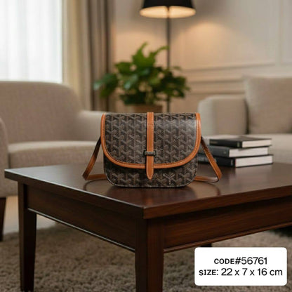GOYARD ʙᴇʟᴠᴇᴅᴇʀᴇ
ᴍᴇssᴇɴɢᴇʀ ғʟᴀᴘ ʙᴀɢ
ɢᴏʏᴀʀᴅɪɴᴇ ᴄᴏᴀᴛᴇᴅ ᴄᴀɴᴠᴀs
ʟᴇᴀᴛʜᴇʀ ᴛʀɪᴍ
ᴡɪᴛʜ ʟᴏɴɢ ʙᴇʟᴛ sᴛʀᴀᴘ
sɪᴢᴇ: 22 cm

60 dhs✅

Zain31
♥️♥️♥️
