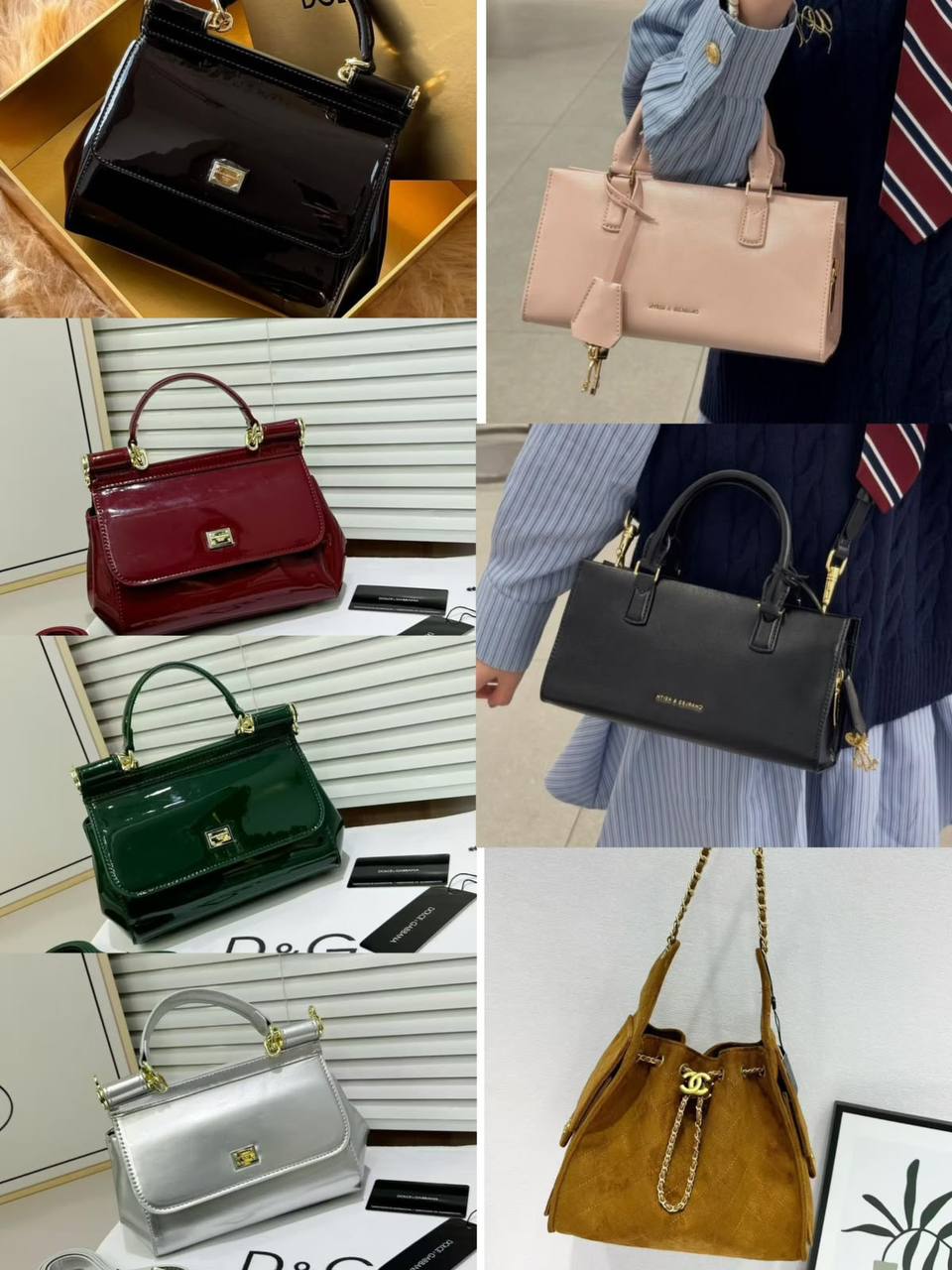 CK / Chanel / D&G

1️⃣ First quality

Size : 28 ~ 20 * 15 cm

95 dhs🇦🇪🇦🇪

Zain115
♥️♥️♥️
