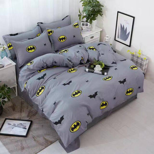 Comfort set
Single 4pcs set
1 comfort 
1 bedsheets 
2 pillowcases 
90 dhs💓

Zain99
♥️♥️♥️