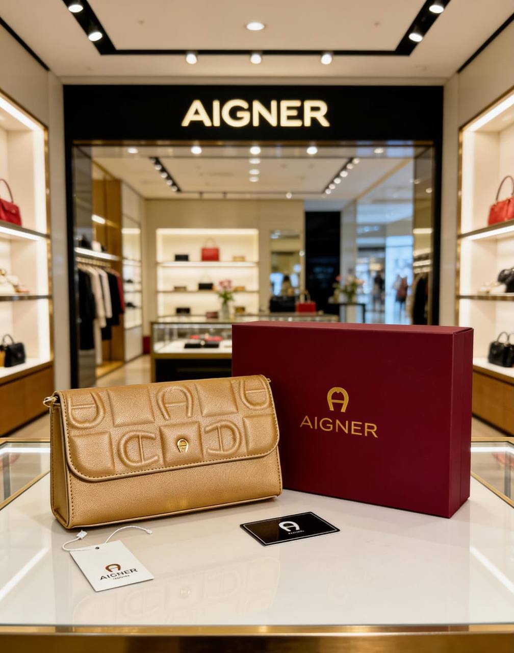 Aigner
90 dhs💛
with box

Zain07
♥️♥️♥️