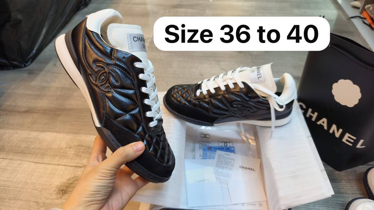 CHANEL 

SIZE 36 to 41

170 dhs✅

Zain103
♥️♥️♥️