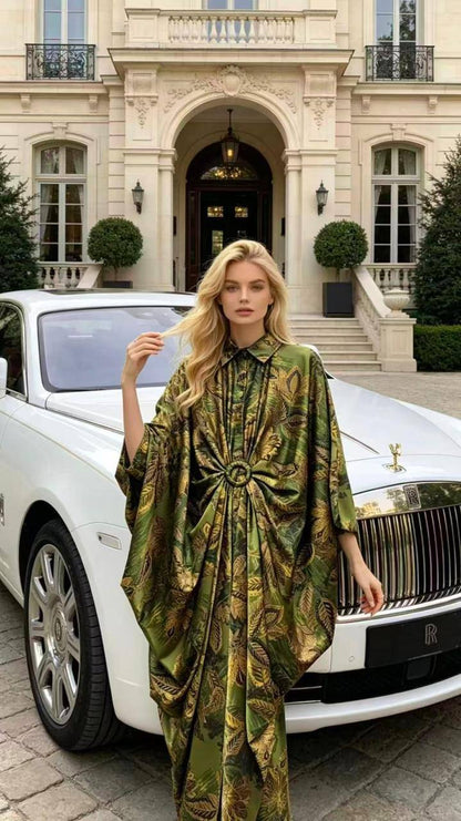 Silk dress free size. 
M—4XL all can wear
130 dhs✅

Zain295
♥️♥️♥️