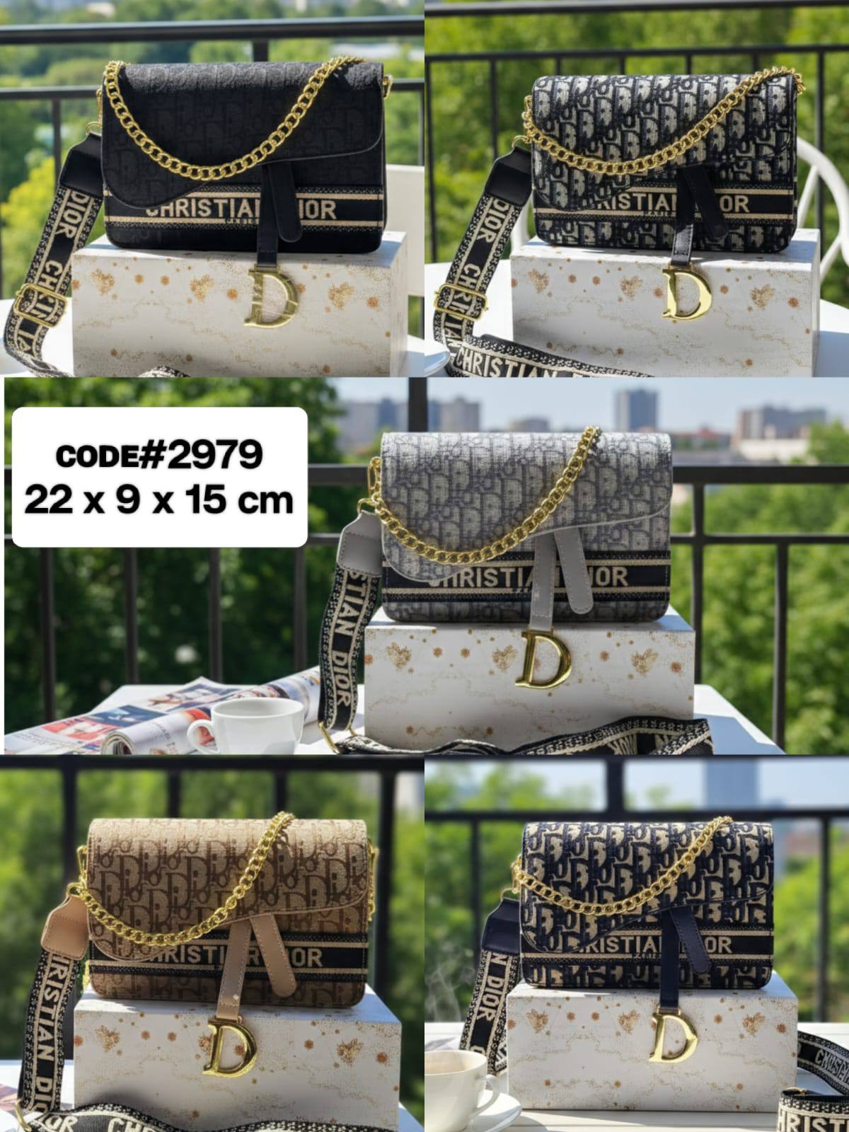 CHRISTIAN DIOR
sᴀᴅᴅʟᴇ ғʟᴀᴘ ʙᴀɢ
ᴏʙʟɪǫᴜᴇ ᴄᴀɴᴠᴀs & ʟᴇᴀᴛʜᴇʀ
ᴡɪᴛʜ ʙᴇʟᴛ sᴛʀᴀᴘ ᴀɴᴅ ɢᴏʟᴅ ᴄʜᴀɪɴ
ɢᴏʟᴅ ʜᴀʀᴅᴡᴀʀᴇ
sɪᴢᴇ : 23 cm
ᴡɪᴛʜ BOX
🎁🎁🎁

75 dhs🌺

Zain31
♥️♥️♥️