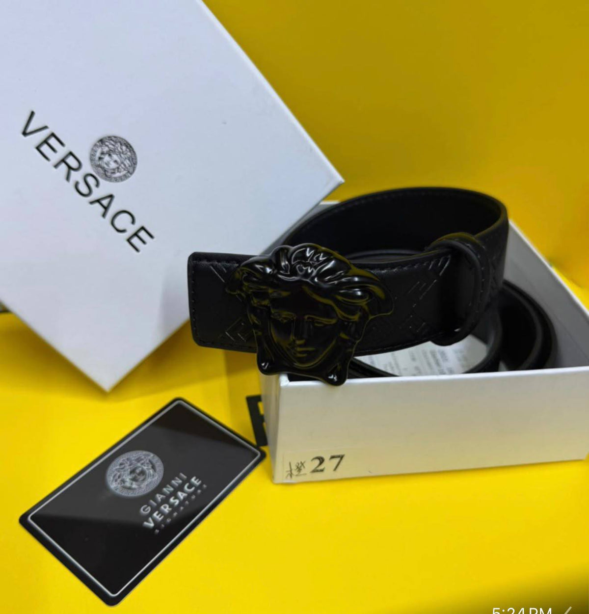 Men belt 
40 dhs🇦🇪🇦🇪

With box

Zain93
♥️♥️♥️