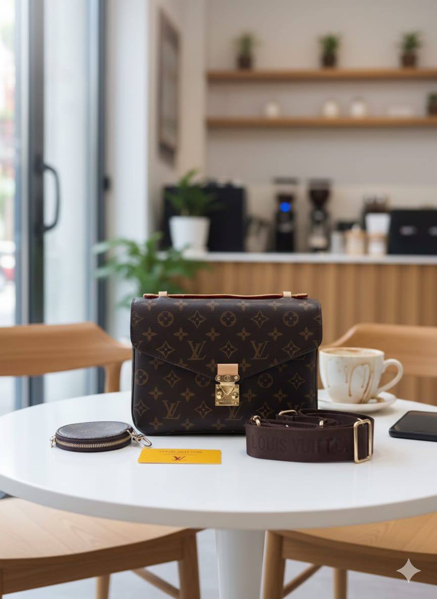 LV
ᴘᴏᴜᴄʜᴇᴛᴛᴇ ᴍᴇᴛɪs
ʜᴀɴᴅʙᴀɢ ɪɴ ᴍᴏɴᴏɢʀᴀᴍ
ɢᴏʟᴅ ʜᴀʀᴅᴡᴀʀᴇ
ᴡɪᴛʜ ᴄᴏɪɴ ᴘᴜʀsᴇ ɪɴᴄʟᴜᴅᴇ

sɪᴅᴇ : 25 cm
ᴡɪᴛʜ BOX
🎁🎁🎁

110 dhs🪙🌺

Zain31
♥️♥️♥️