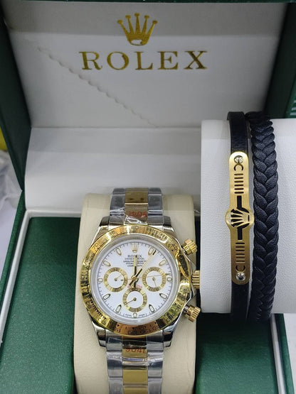 Rolex automatic 
for mens with bracelet
240 dhs✅

Zain25
♥️♥️♥️