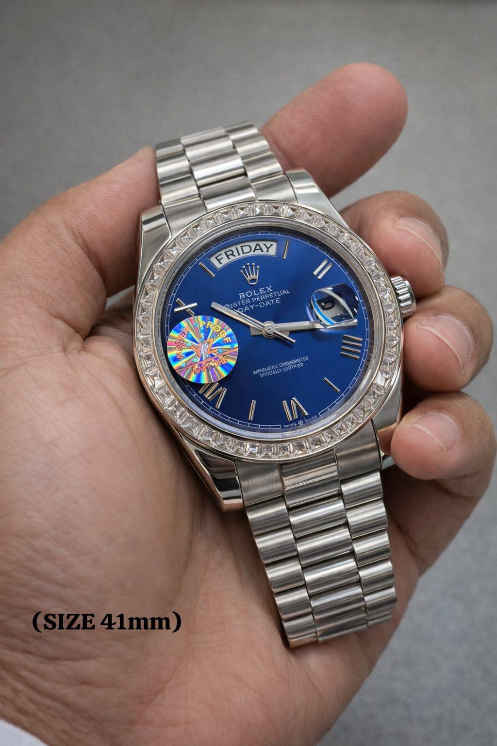 Rolex watch unsix good quality automatic 
350 dhs❣️

Zain59
♥️♥️♥️