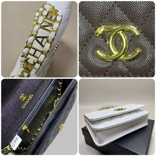 Chanel

High quality 

With box 
🎁🎁🎁

100 dhs✅

Zain50
♥️♥️♥️