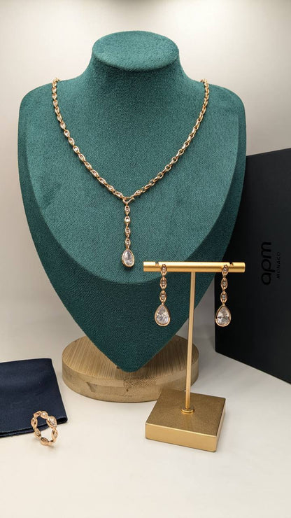 APM Monaco
*Necklace, Earrings & F.Ring*
*Master Quality* 
190 dhs🇦🇪🇦🇪 with Normal Box 🎁
220 dhs🇦🇪🇦🇪 with Master Box 🎁

Zain210
♥️♥️♥️