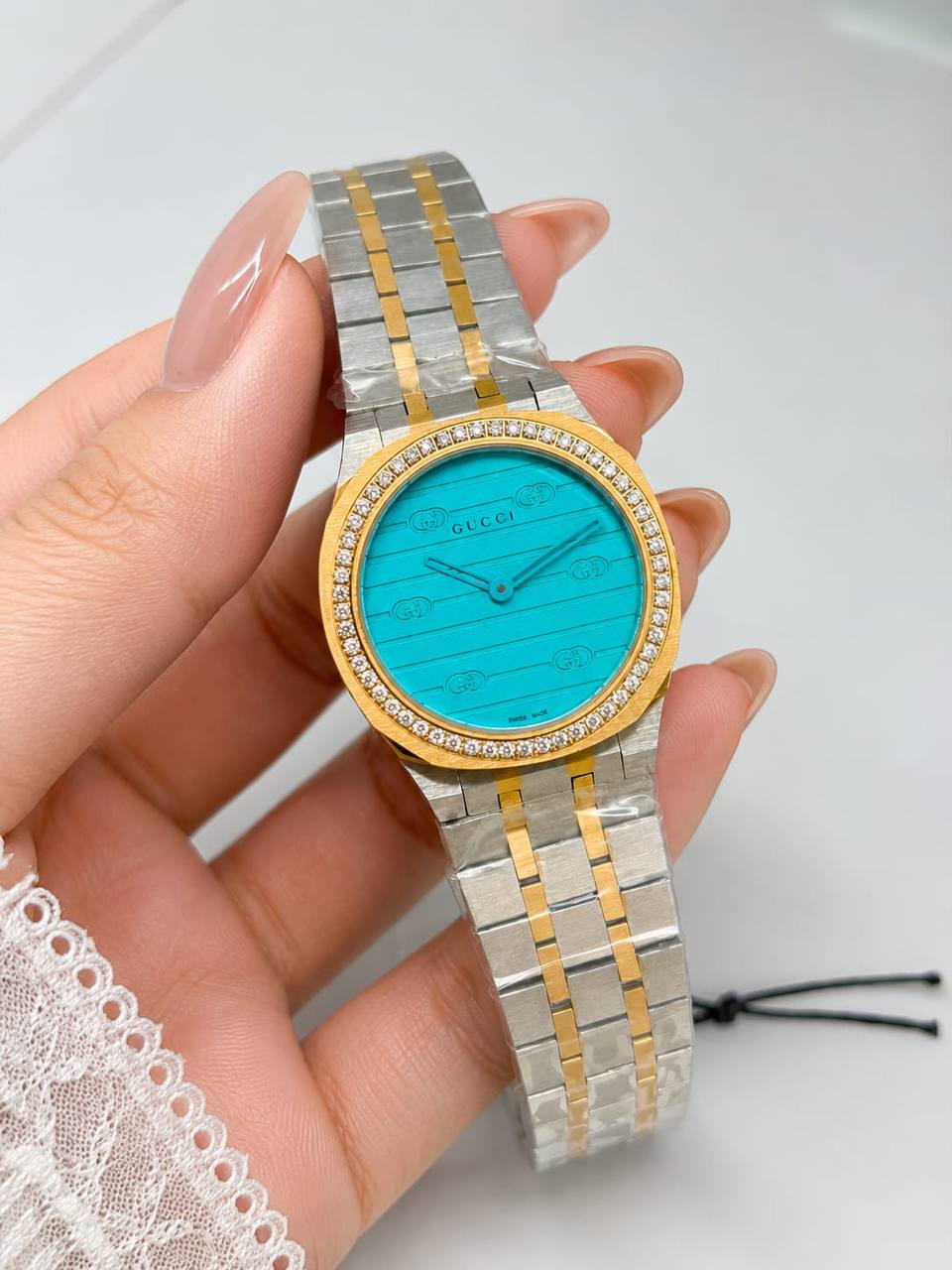 Gucci watch for ladies with stone good quality
240 dhs💓

Zain59
♥️♥️♥️